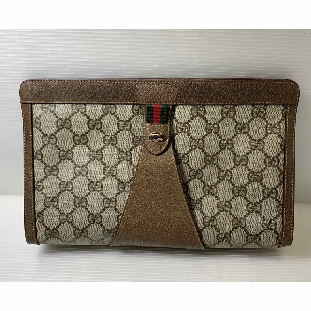 Gucci(グッチ)のグッチ  セカンドバッグ　クラッチバッグ　GG柄 メンズのバッグ(セカンドバッグ/クラッチバッグ)の商品写真