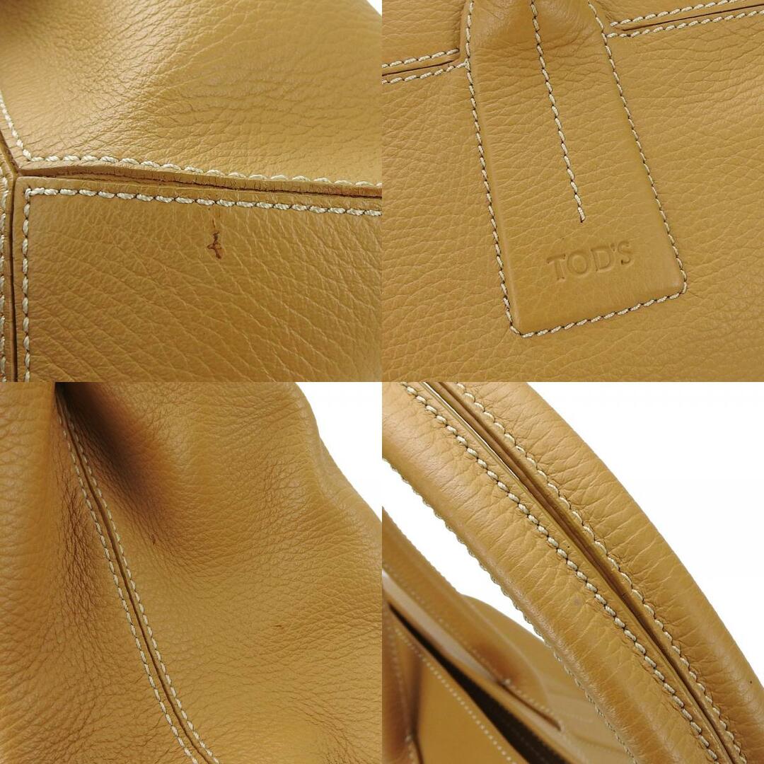 TOD'S - 【中古】 トッズ トートバッグ レザー ベージュ TOD'S - 【中古】 トッズ トートバッグ レザー ベージュ