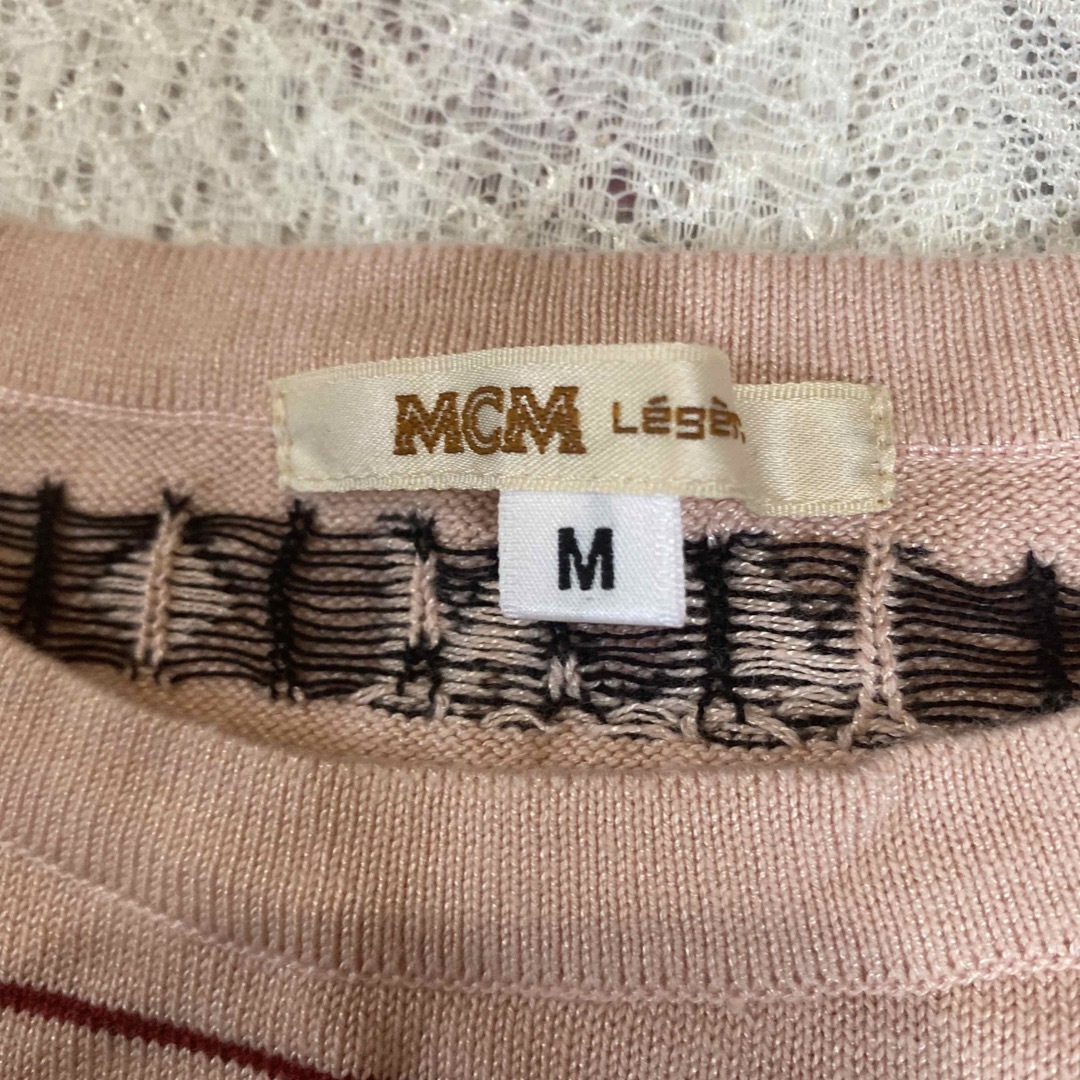 MCM(エムシーエム)のMCM  Legere　半袖ニット　トップス　エムシーエム レディースのトップス(ニット/セーター)の商品写真