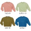 Acne Studios アクネ ストゥディオズ Flogho BI0015 PNK /  PGRN /  OGRN /  BLU メンズ スウェット トレーナー プルオーバー 長袖 ロゴ (as0019) 3.カーキ L