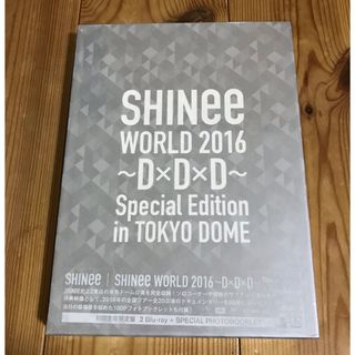 シャイニー(SHINee)の【新品未開封】SHINee WORLD 2016 D×D×D Blu-ray(ミュージック)