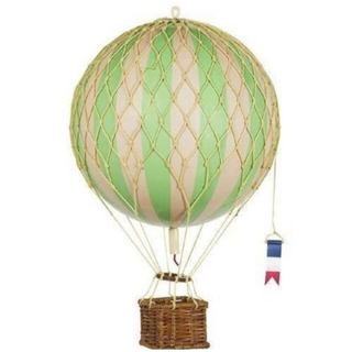 エアバルーン モビール 緑　気球 約18cm バルーン(モビール)