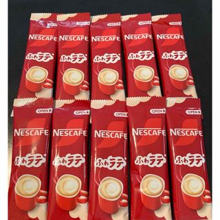 ネスレ(Nestle)のネスカフェ　ふわラテ　10本(コーヒー)