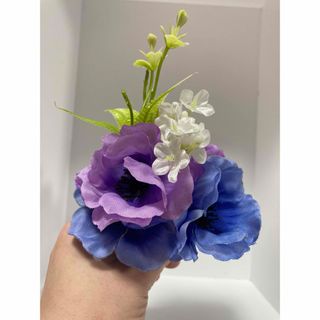 お花の髪飾り② ハンドメイド(ヘアアクセサリー)