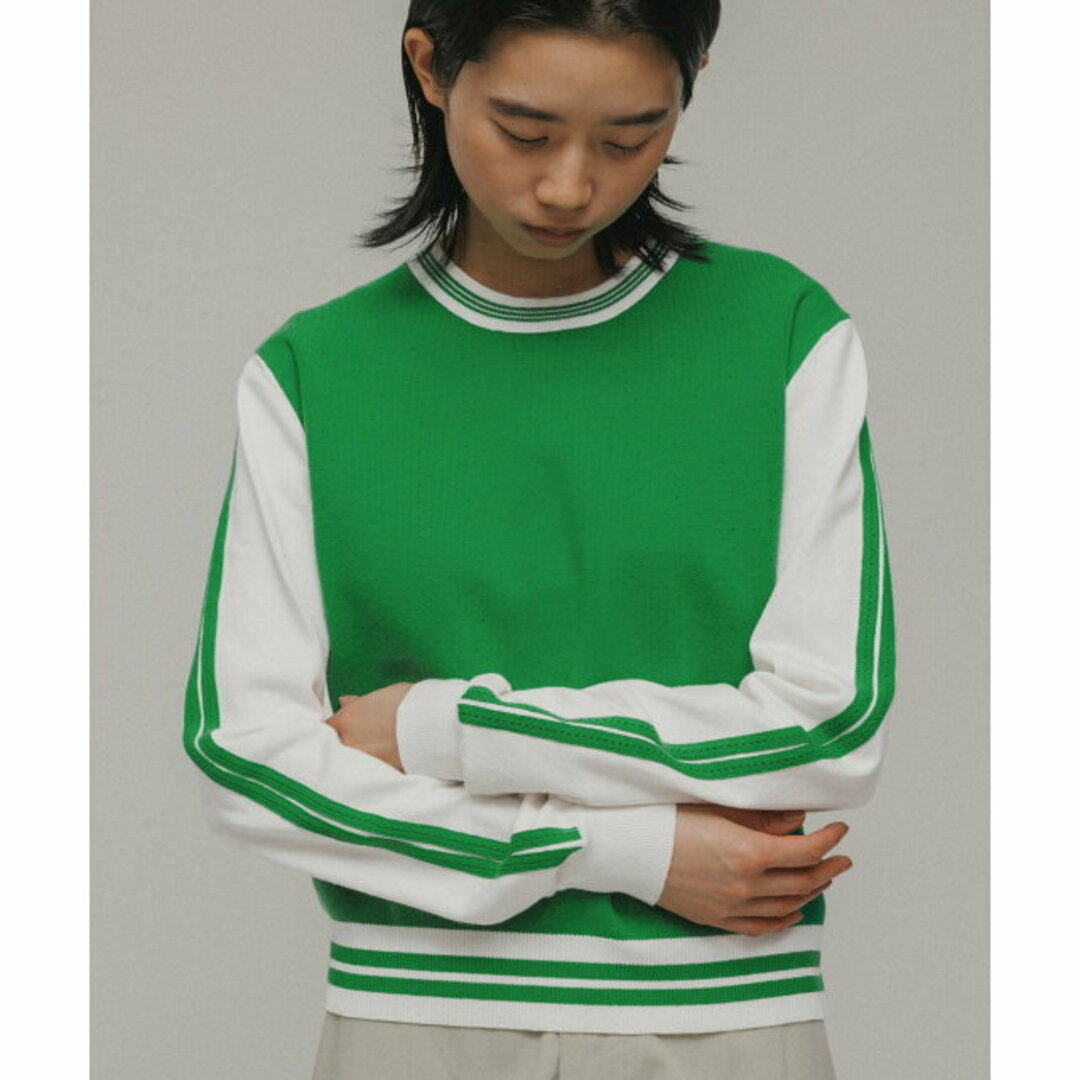 【ベージュ（27）】【38】[TOPS]SPORTY LINE TOPS LONG-SLEEVE レディースのトップス(ニット/セーター)の商品写真