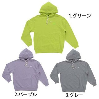 アクネストゥディオズ(Acne Studios)のAcne Studios アクネ ストゥディオズ Farrin Face CI0009 メンズ レディース パーカー スウェット グリーン パープル グレー ブルー ミント 2.パープル(パーカー)