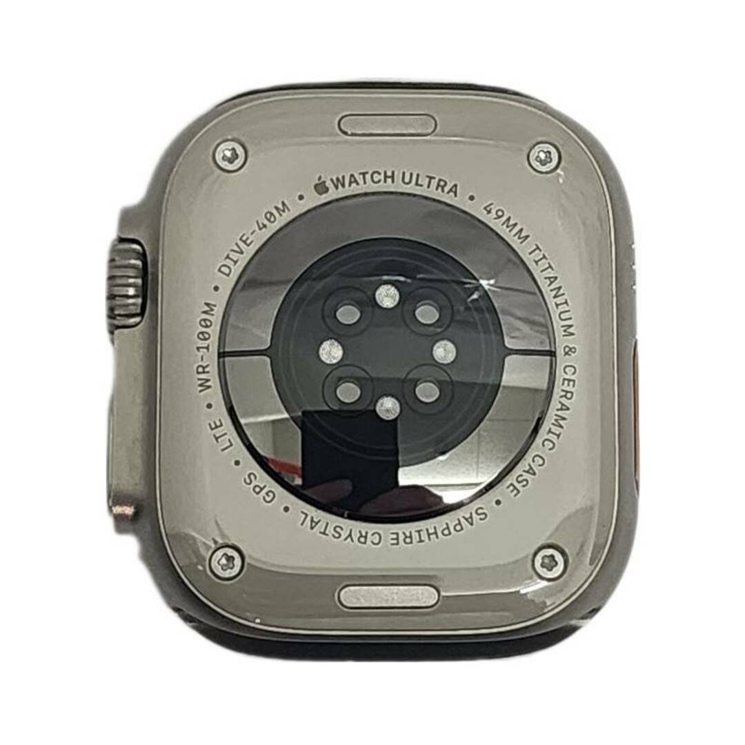 Apple Watch(アップルウォッチ)のApple Watch Ultra GPS+Cellularモデル 49mm A2684 MQFN3J/A 最大容量100% グリーンアルパインループ 付属品完備 【美品】 22402K290 メンズの時計(腕時計(デジタル))の商品写真