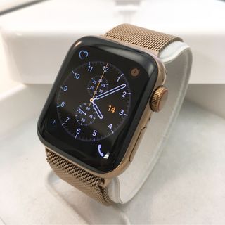 アップルウォッチ(Apple Watch)のapple watch アップルウォッチ 本体 シリーズ4 金ステンレス ,40(その他)