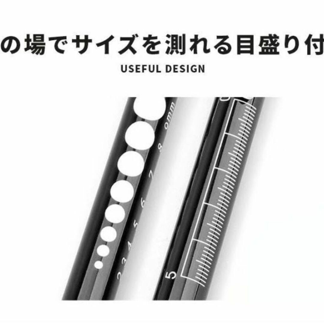 メディカル ペンライト LED クリップ付き　ペン型　災害　防災　医療　パープル インテリア/住まい/日用品のライト/照明/LED(その他)の商品写真