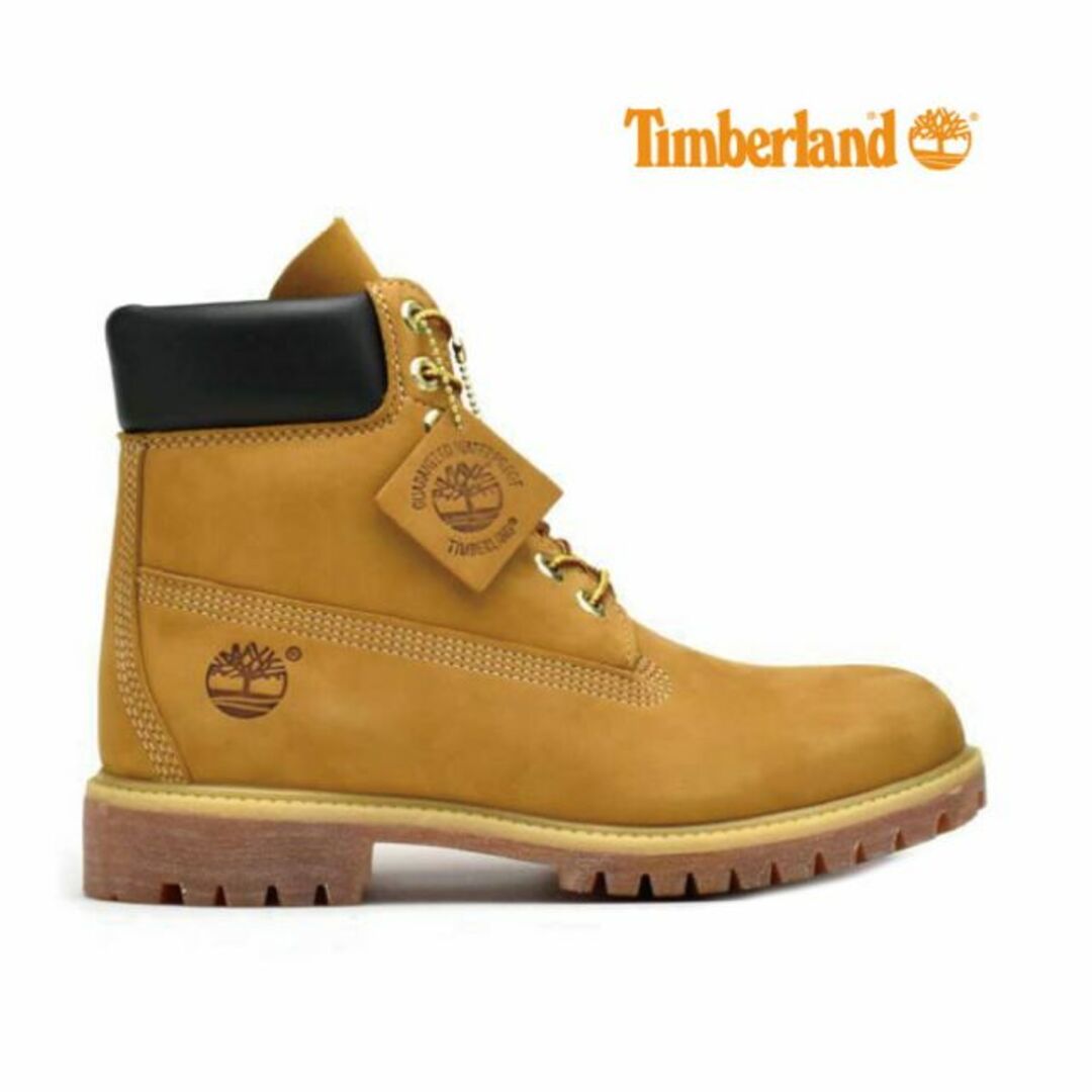 Timberland(ティンバーランド)の【10061】ティンバーランド 6インチ プレミアムブーツ メンズ ワークブーツ イエローブーツ ウィートヌバック ブーツ TIMBERLAND 6inch PREMIUM 10061【送料無料】 メンズの靴/シューズ(ブーツ)の商品写真