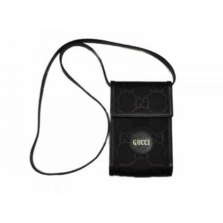 グッチ(Gucci)のGUCCI　グッチ　オフザグリッド ショルダーバッグ　625599　GGナイロン　ブラック系　ミニバッグ　斜め掛け　メンズ　レディース　ユニセックス　ギフト　プレゼント包装可　【中古】　松山久万ノ台店(メッセンジャーバッグ)