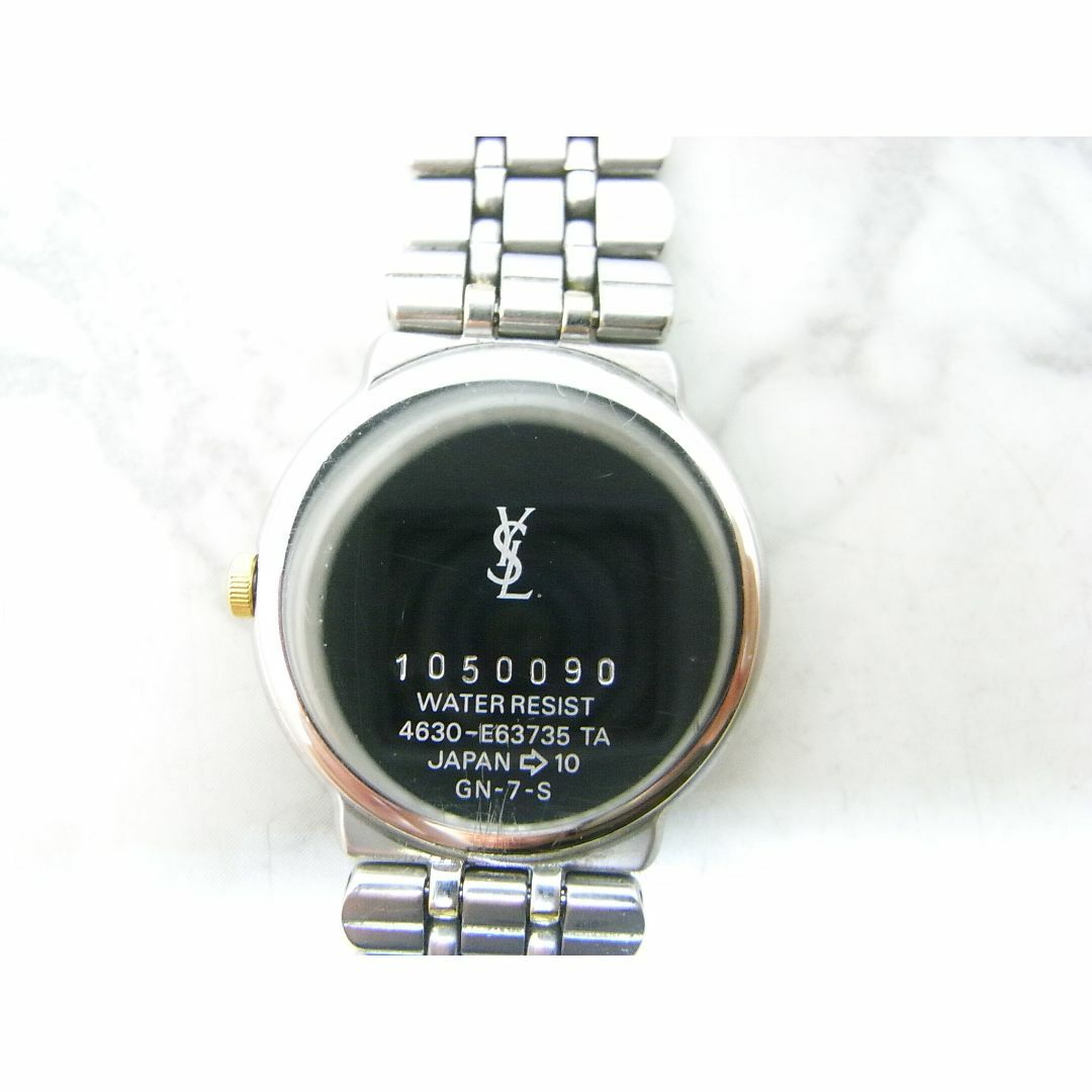 Yves Saint Laurent(イヴサンローラン)のイヴサンローラン　YSL　コンビカラー　レディース　ウォッチ レディースのファッション小物(腕時計)の商品写真