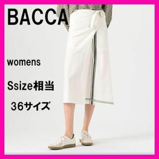 バッカ(BACCA)のバッカ ストライプボーダー ラップスカート レディース 35052105203(ロングスカート)