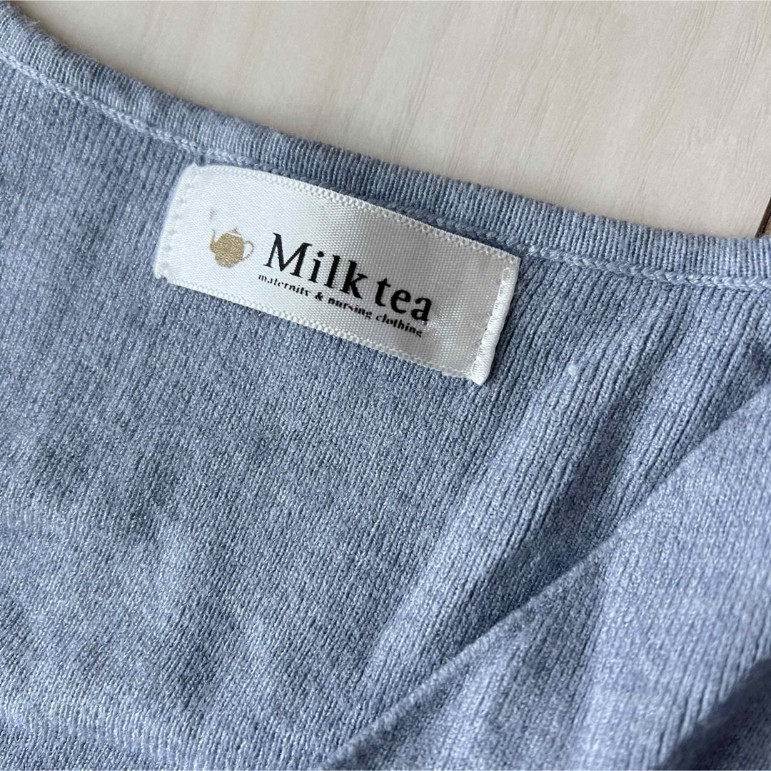 Milk tea ＜授乳服・マタニティ＞アビー カシュクール ワンピース レディースのワンピース(ロングワンピース/マキシワンピース)の商品写真