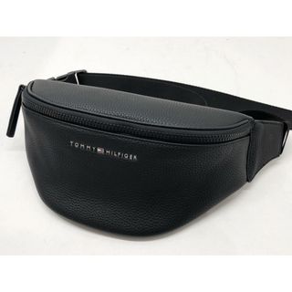 トミーヒルフィガー(TOMMY HILFIGER)のTOMMY HILFIGER(トミーヒルフィガー) フェイクレザー ウエストバッグ ブラック / M131380012 【C0881-007】(ウエストポーチ)