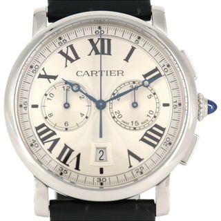 カルティエ(Cartier)のカルティエ ロトンド･ドゥ･カルティエ クロノグラフ WSRO0002 SS 自動巻(腕時計(アナログ))