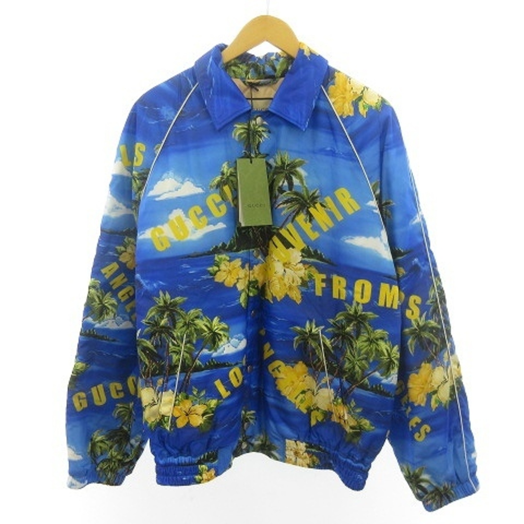 Gucci - GUCCI 22AW タグ付 ナイロンジャケット 694137 50 約Lの通販 Gucci - GUCCI 22AW タグ付 ナイロンジャケット 694137 50 約Lの通販