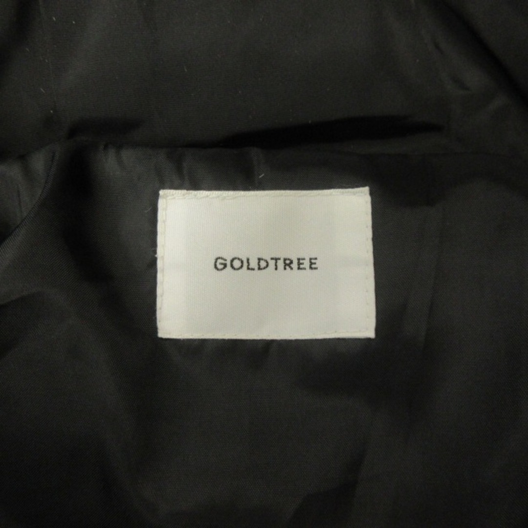 other(アザー)のGOLDTREE ロングコート 中綿ジャケット 比翼 黒 ブラック ■GY31 メンズのジャケット/アウター(その他)の商品写真