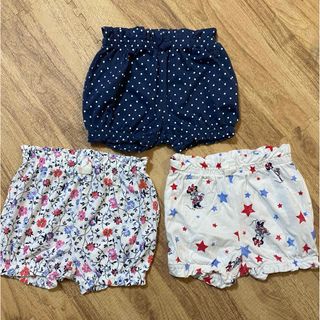 ベビーギャップ(babyGAP)のギャップベビー　ショートパンツ　３着セット　80 85(パンツ)