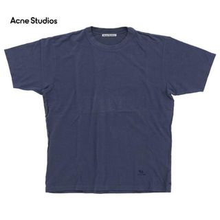 アクネストゥディオズ(Acne Studios)のAcne Studios アクネ ストゥディオズ Edan Emb BL0029 メンズ Tシャツ トップス 半袖 クルーネック 無地 コットン 綿(as0034) -(Tシャツ/カットソー(半袖/袖なし))