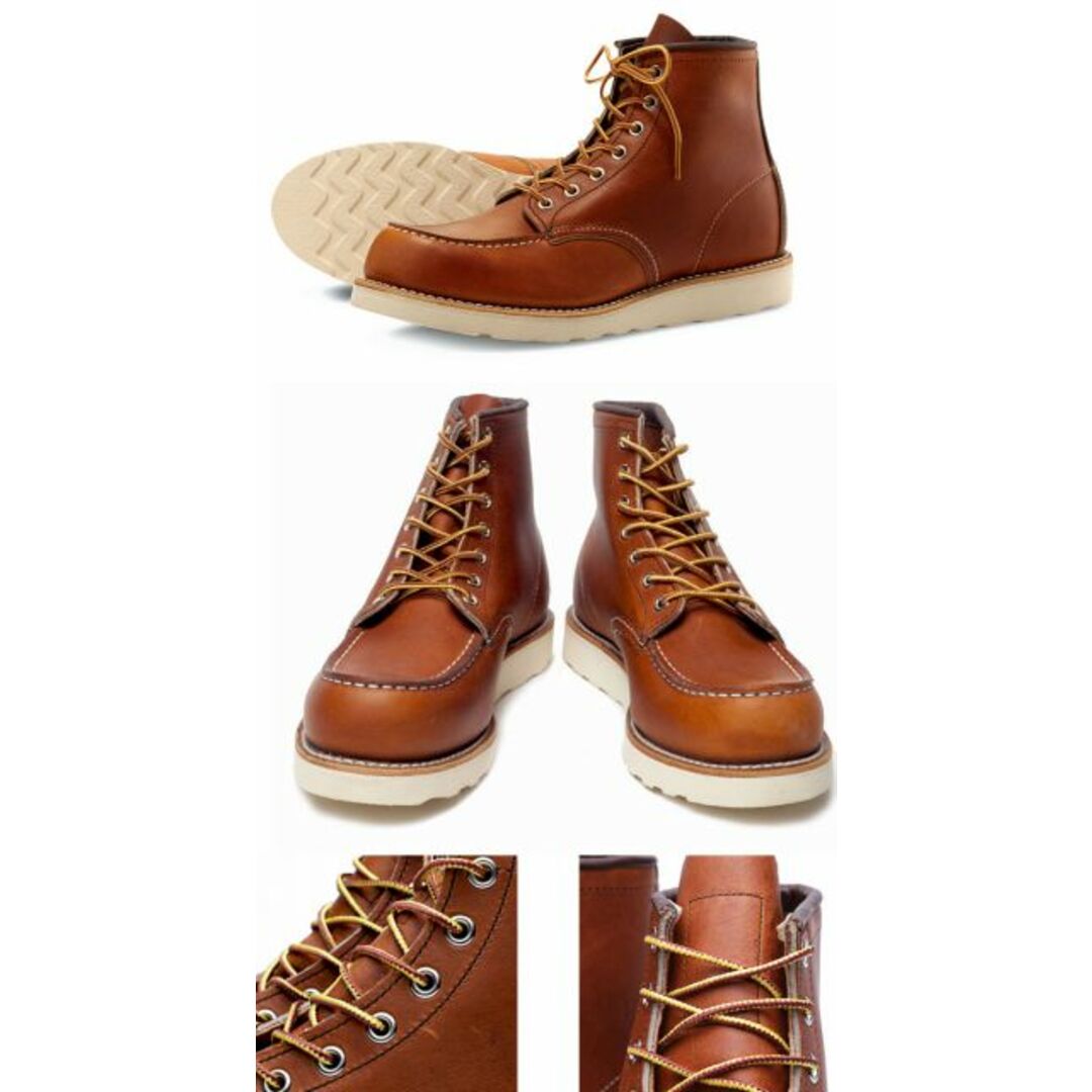 REDWING(レッドウィング)の【875】レッドウィング REDWING 875 アイリッシュセッター クラシック レッドウイング モカシントゥ ORO-LEGACY レッドウィング Dワイズ ワークブーツ 6inch 【送料無料】 メンズの靴/シューズ(ブーツ)の商品写真