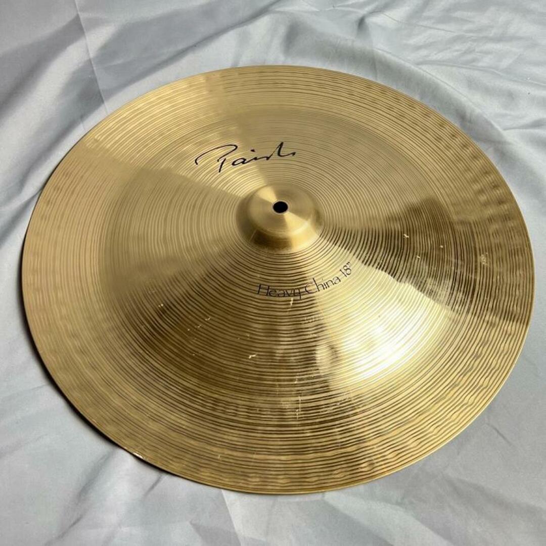 PAiSTe（パイステ）/Signature Heavy China 18”【現物写真】 【中古】【USED】エフェクト系シンバルシンバル【イオンモールかほく店】 楽器のドラム(その他)の商品写真