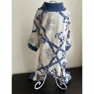ハンドメイド犬服　ロンパースM(ペット服/アクセサリー)