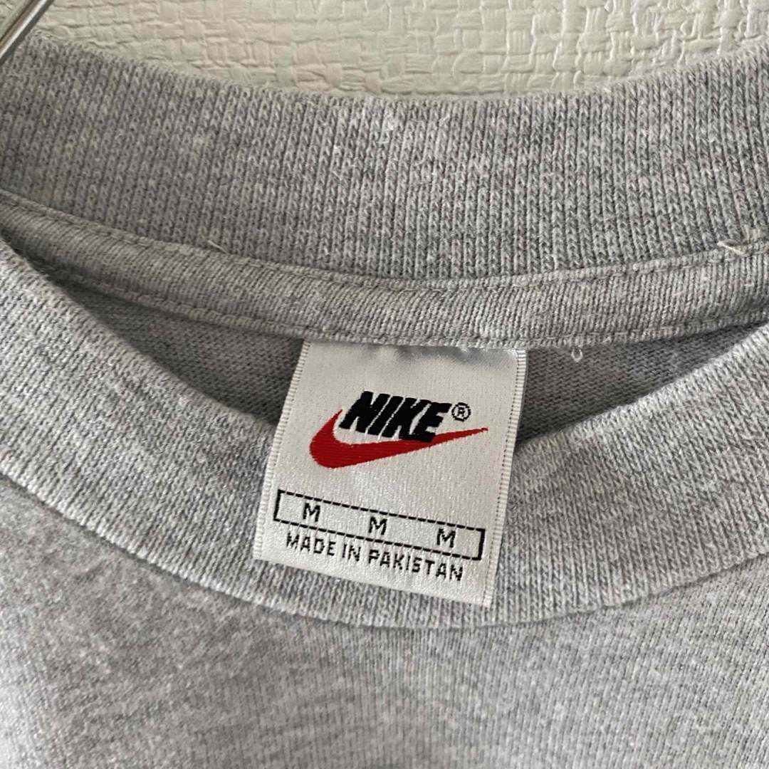 NIKE(ナイキ)の90sNIKEナイキ銀タググレー灰メンズxlY2Ktシャツ メンズのトップス(Tシャツ/カットソー(半袖/袖なし))の商品写真