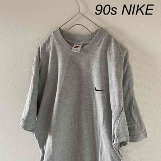 ナイキ(NIKE)の90sNIKEナイキ銀タググレー灰メンズxlY2Ktシャツ(Tシャツ/カットソー(半袖/袖なし))