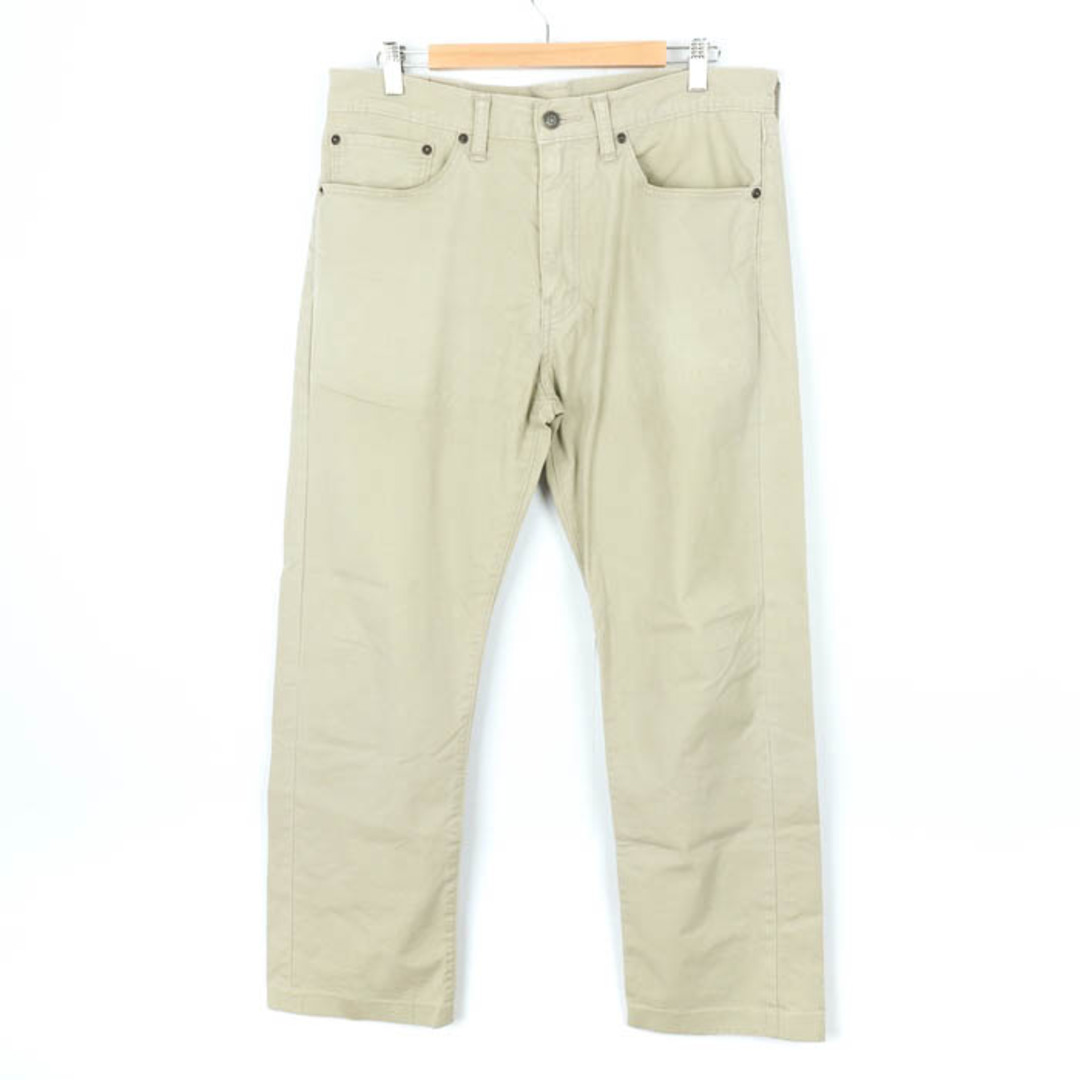 Levi's(リーバイス)のリーバイス チノパンツ ロングパンツ ストレッチ 505 COOLMAX 00505-1412 ボトムス メンズ W34/L32サイズ ベージュ Levi's メンズのパンツ(チノパン)の商品写真