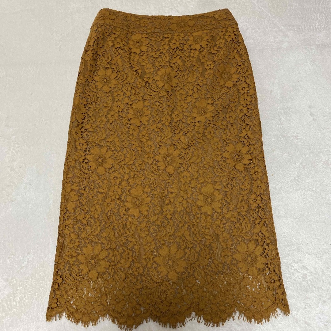 IENA(イエナ)のIENA イエナ　レースタイトスカート レディースのスカート(ひざ丈スカート)の商品写真
