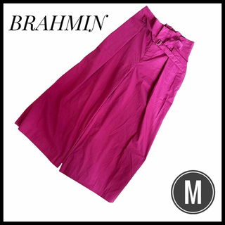 ブラーミン(BRAHMIN)のガウチョパンツ　BRAHMIN ピンク38 Mサイズ(カジュアルパンツ)