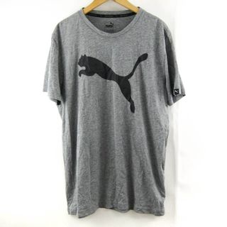 プーマ(PUMA)のプーマ 半袖Tシャツ ロゴT スポーツウエア 大きいサイズ メンズ XLサイズ グレー PUMA(Tシャツ/カットソー(半袖/袖なし))