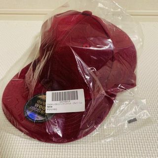 ❤️大特価❤️メンズ フラットビルバイザークラシックスナップ ブルゴーニュ(帽子)