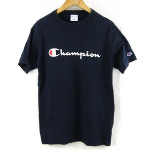 チャンピオン(Champion)のチャンピオン 半袖Tシャツ ロゴT スポーツウエア コットン100% メンズ Sサイズ ネイビー Champion(Tシャツ/カットソー(半袖/袖なし))