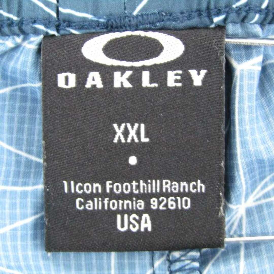 Oakley(オークリー)のオークリー ショートパンツ ハーフパンツ 和柄 スポーツウエア 大きいサイズ メンズ XXLサイズ グリーン OAKLEY メンズのパンツ(ショートパンツ)の商品写真