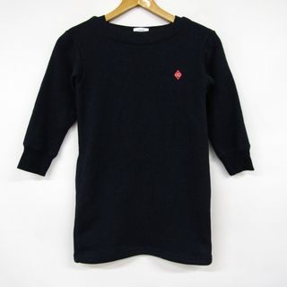 ユナイテッドアローズ(UNITED ARROWS)のユナイテッドアローズ 長袖ワンピース スウェット スエット キッズ 女の子用 125サイズ ブラック UNITED ARROWS(ワンピース)