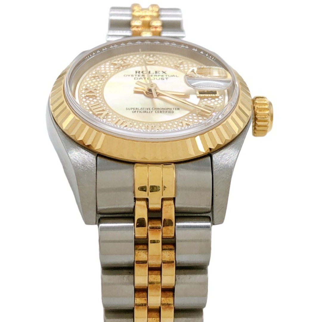 ROLEX(ロレックス)の　ロレックス ROLEX デイトジャスト ミリヤード  79173NRD イエローシェル K18YG/SS レディース 腕時計 レディースのファッション小物(腕時計)の商品写真