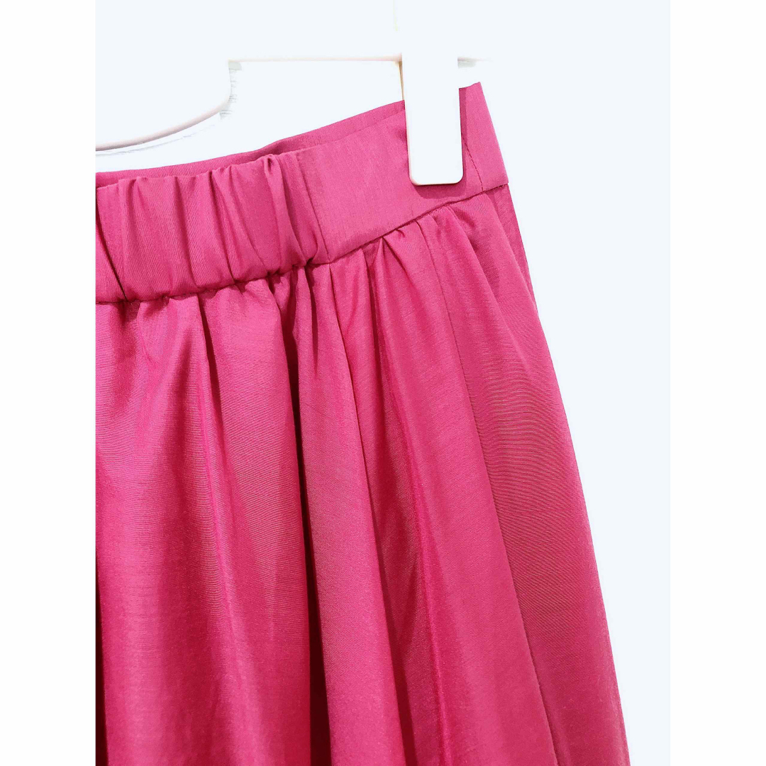 ROPE mademoiselle(ロペマドモアゼル)のロペマドモアゼル　スプリングフレアスカート レディースのスカート(ロングスカート)の商品写真