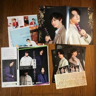 ♪吉野北人 塩野瑛久など 雑誌切り抜き8枚 ポスター1枚(音楽/芸能)
