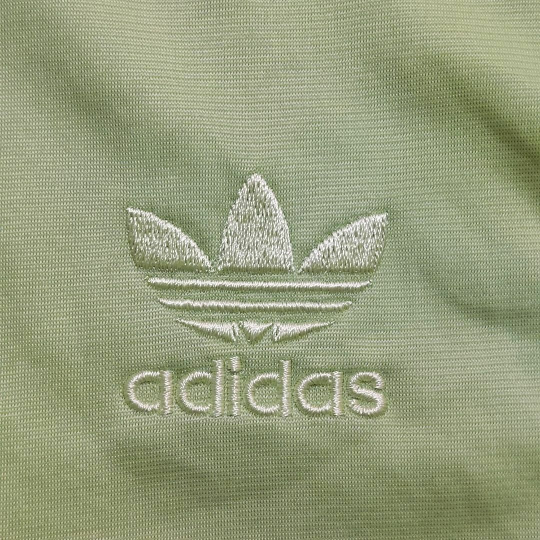 adidas(アディダス)のadidas アディダス トラックジャケット トレフォイル 刺繍 黄緑 7371 メンズのトップス(ジャージ)の商品写真