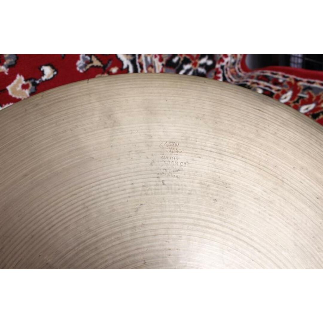 Zildjian（ジルジャン）/1960年代頃　20インチA Ziidjian 【中古】【USED】ライドシンバル【札幌パルコ店】 楽器のドラム(シンバル)の商品写真