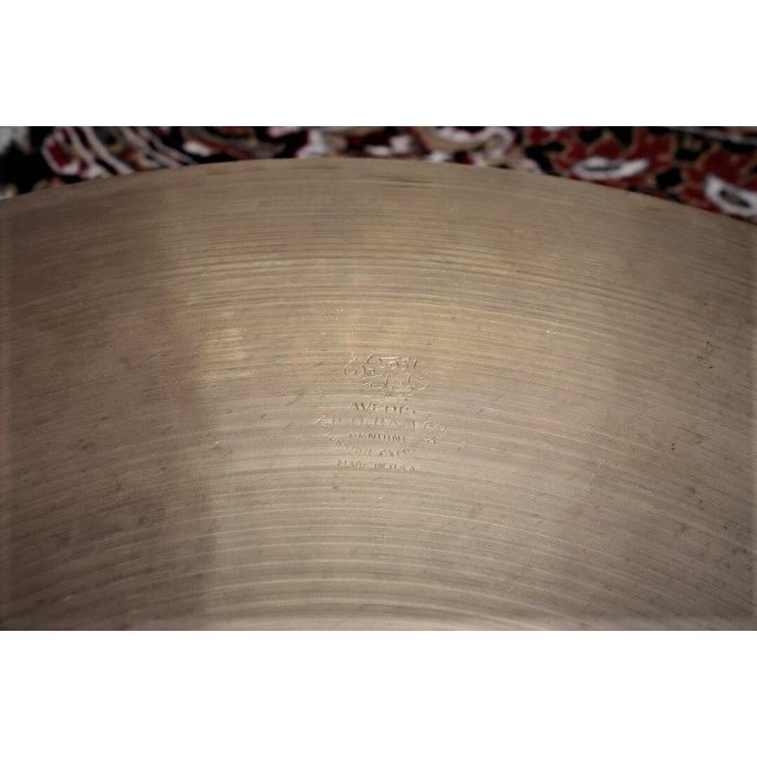 Zildjian（ジルジャン）/1960年代A Zildjian フラットライド20インチ【2550g】 【中古】【USED】ライドシンバル【札幌パルコ店】 楽器のドラム(シンバル)の商品写真