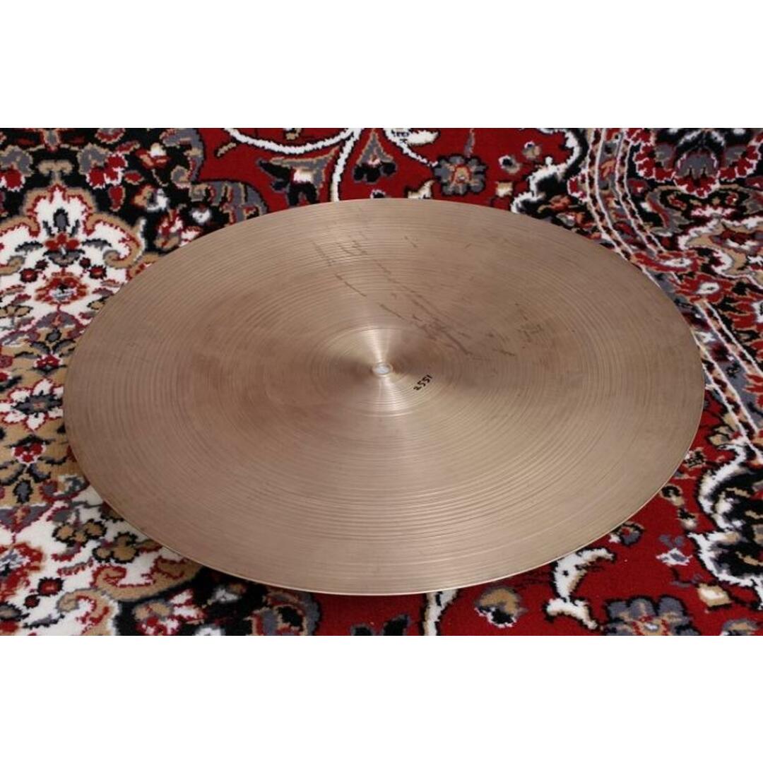 Zildjian（ジルジャン）/1960年代A Zildjian フラットライド20インチ【2550g】 【中古】【USED】ライドシンバル【札幌パルコ店】 楽器のドラム(シンバル)の商品写真