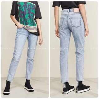 アクネストゥディオズ(Acne Studios)の新品同様Acne Studios Melk Marble Wash デニムパンツ(デニム/ジーンズ)