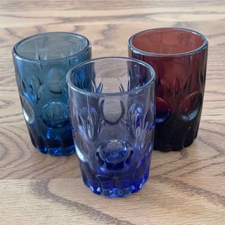 イシヅカガラス(石塚硝子)のアデリア60 ルックコーラグラス ミニ 3個セットaderia(グラス/カップ)