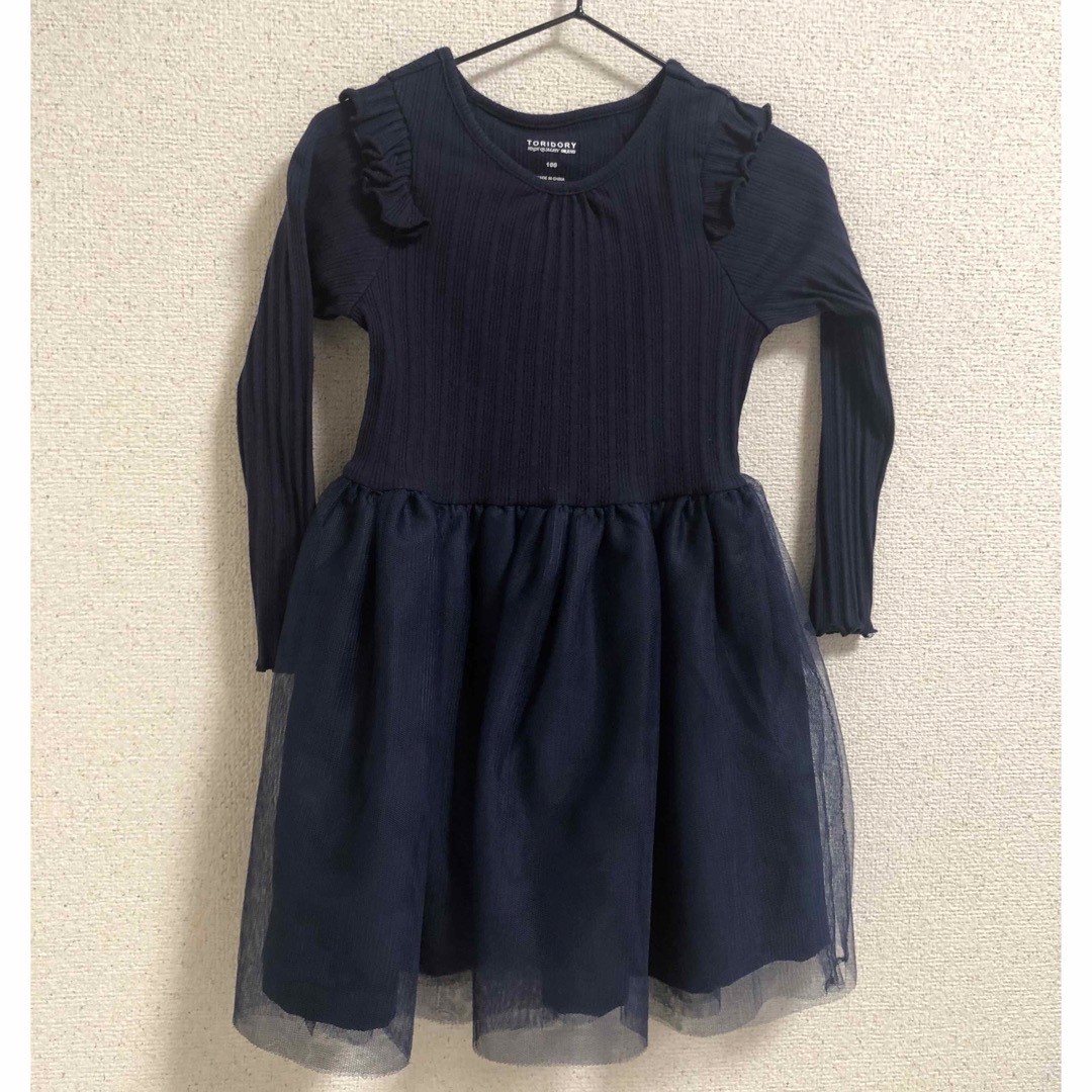 TORIDORY(トリドリー)のTORIDORY ワンピース キッズ/ベビー/マタニティのキッズ服女の子用(90cm~)(ワンピース)の商品写真