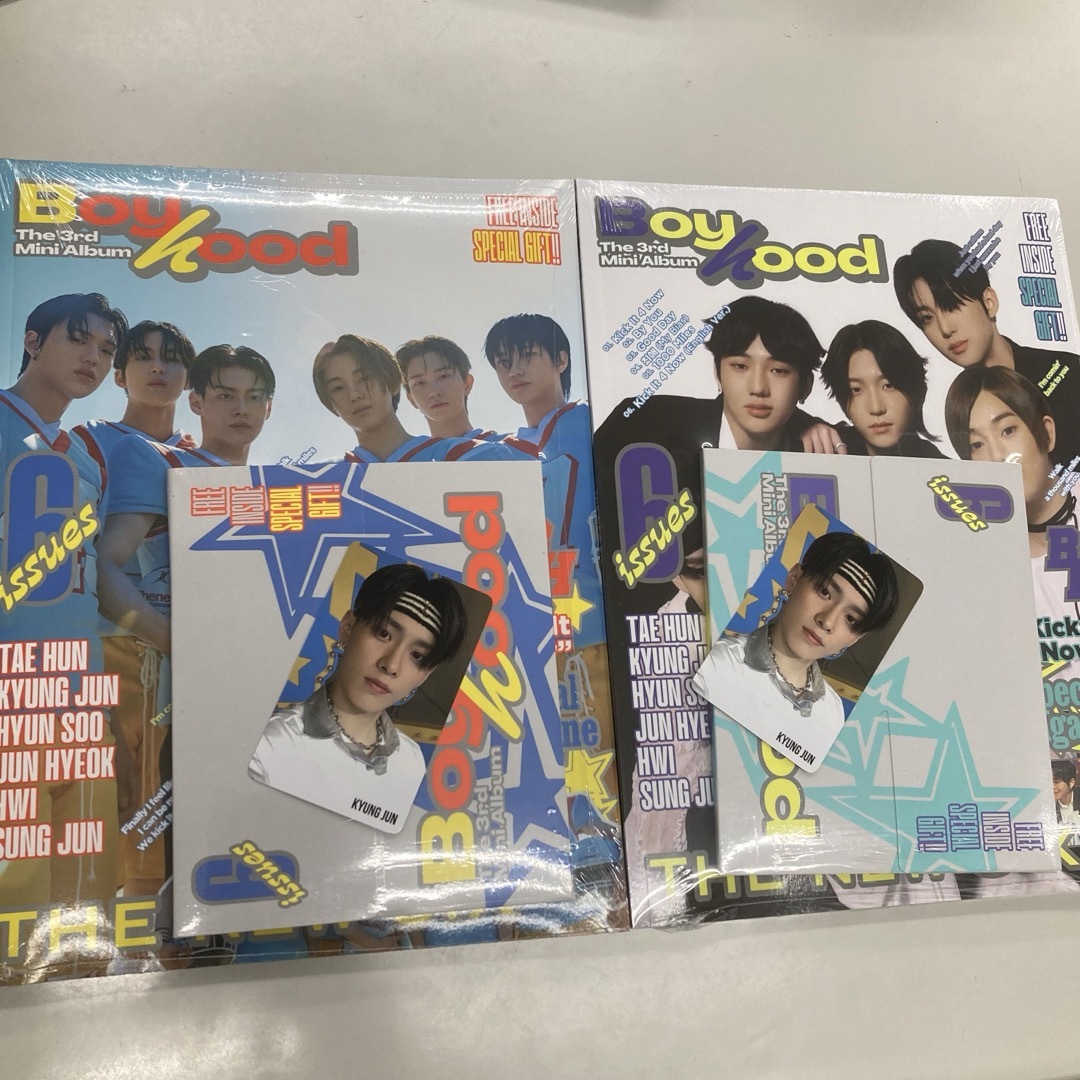 TNX BOYHOOD 2形態 セット エンタメ/ホビーのCD(K-POP/アジア)の商品写真