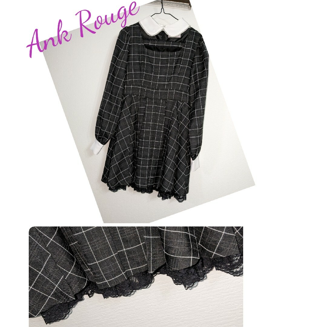 Ank Rouge(アンクルージュ)の【中古】Ankrouge ワンピース レディースのワンピース(ひざ丈ワンピース)の商品写真