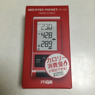 プロギア(PRGR)のプロギア red eyes pocket hs-110 ヘッドスピード測定器(その他)